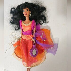 Disney Hunchback of Notre Dame Gypsy Dancing Esmeralda Doll 1995